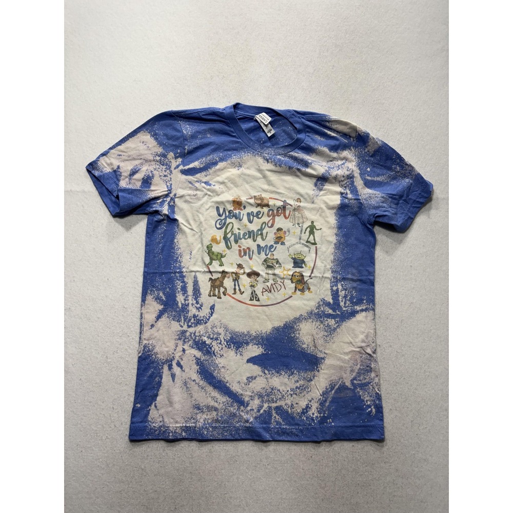 Bella Canvas Mens Medium Blue Toy Story Graphic Tee Youve Got A Friend In Me